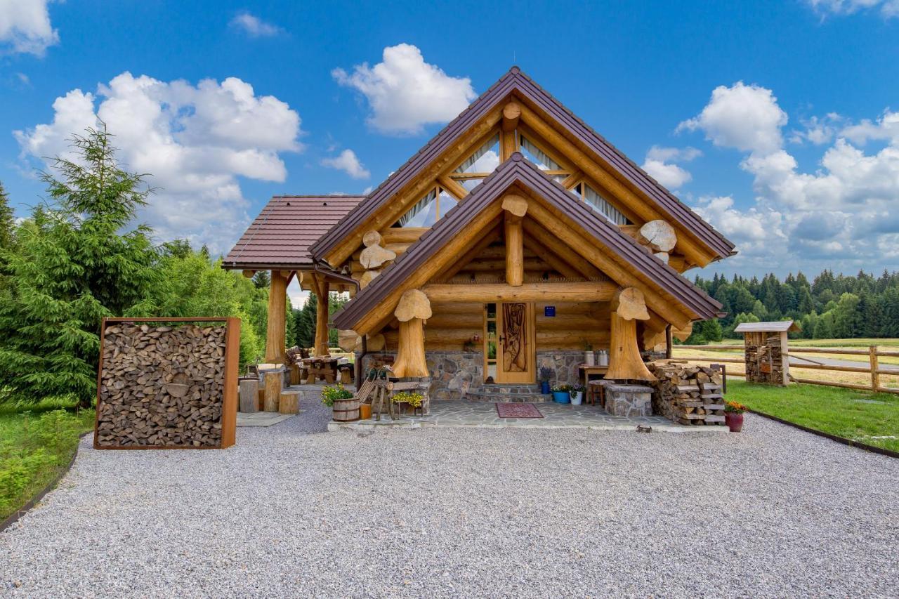 Kraljica Sume - Divjake Log Home Hlevci Esterno foto