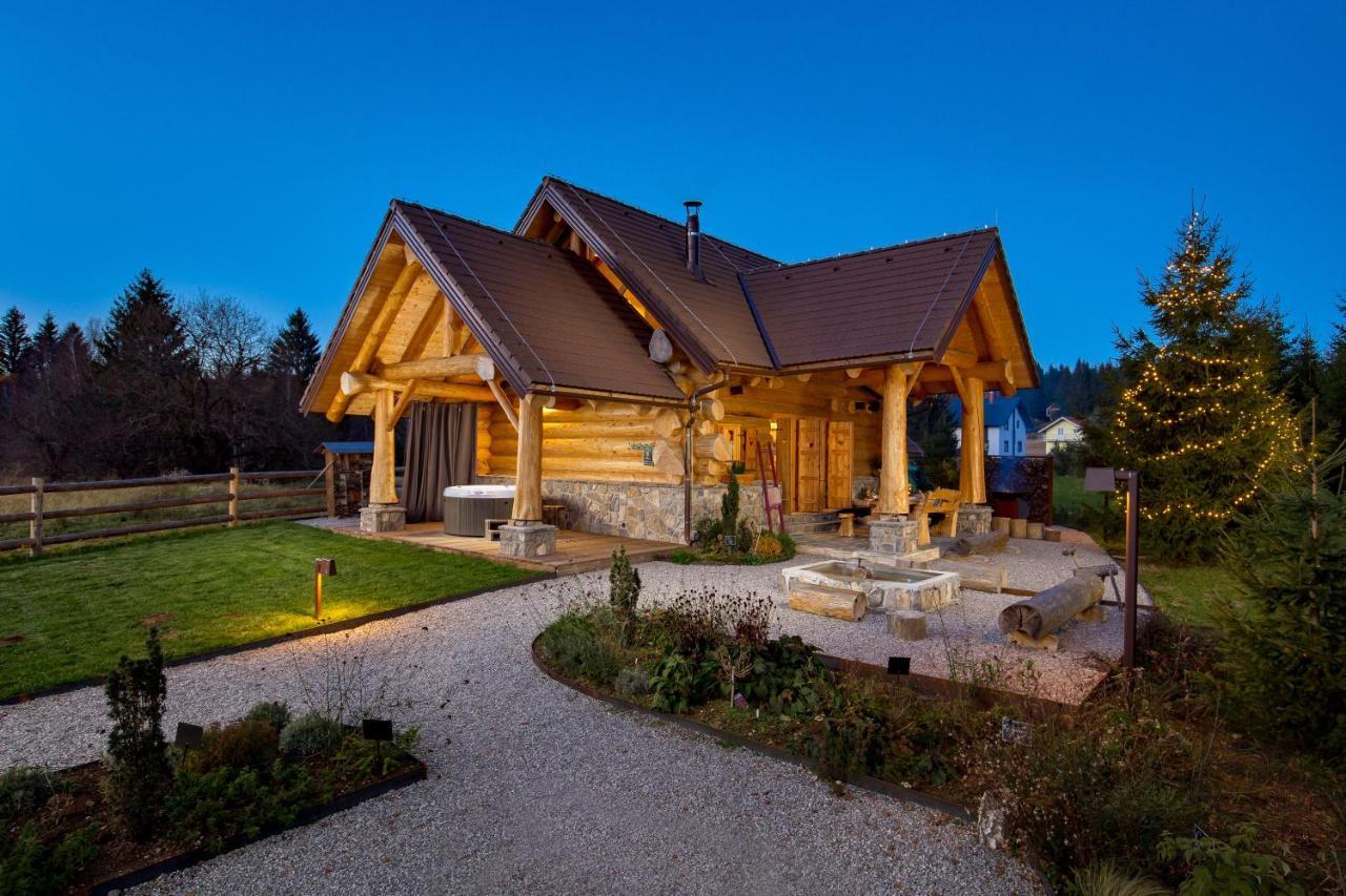 Kraljica Sume - Divjake Log Home Hlevci Esterno foto