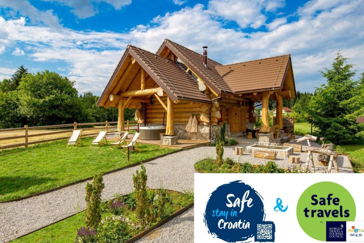 Kraljica Sume - Divjake Log Home Hlevci Esterno foto