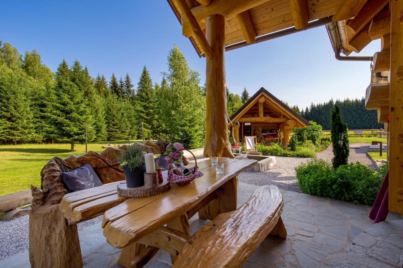 Kraljica Sume - Divjake Log Home Hlevci Esterno foto