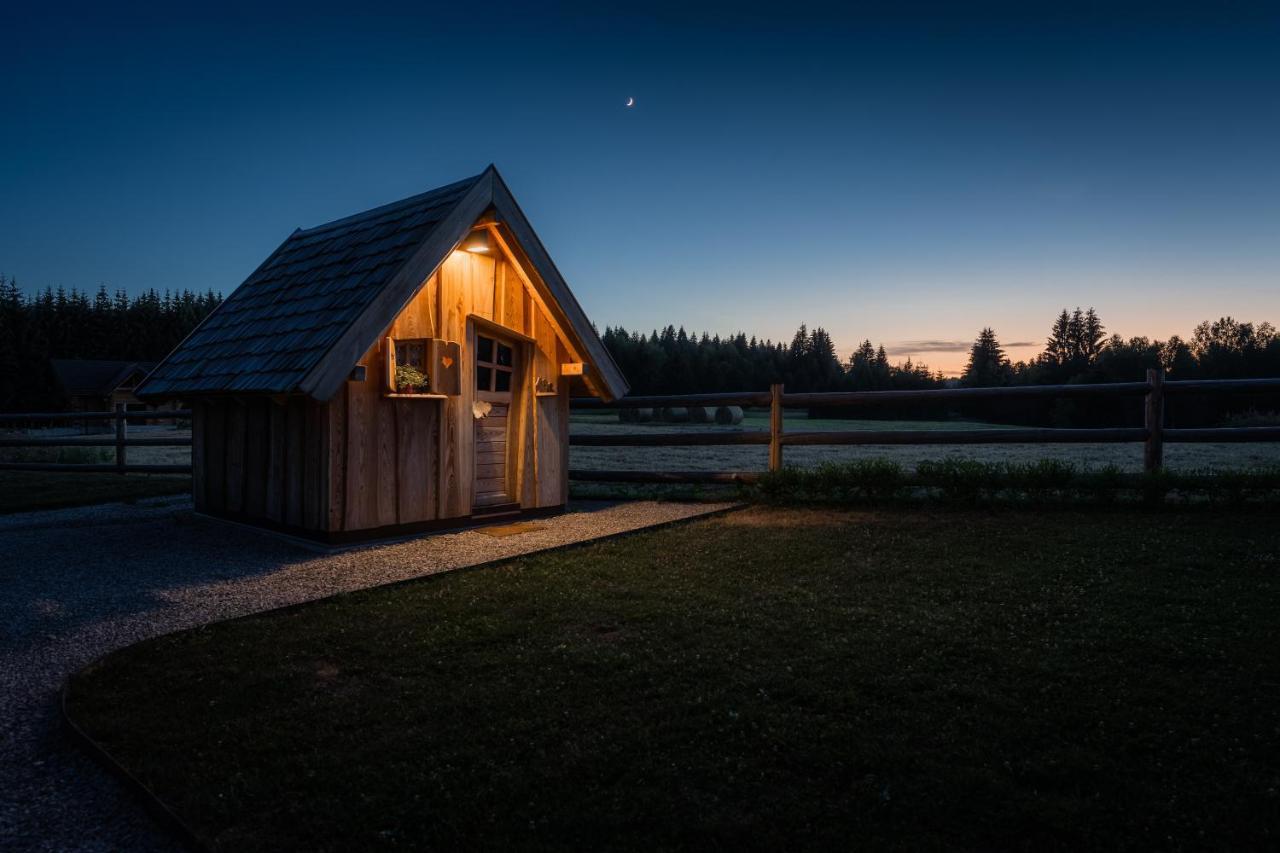 Kraljica Sume - Divjake Log Home Hlevci Esterno foto