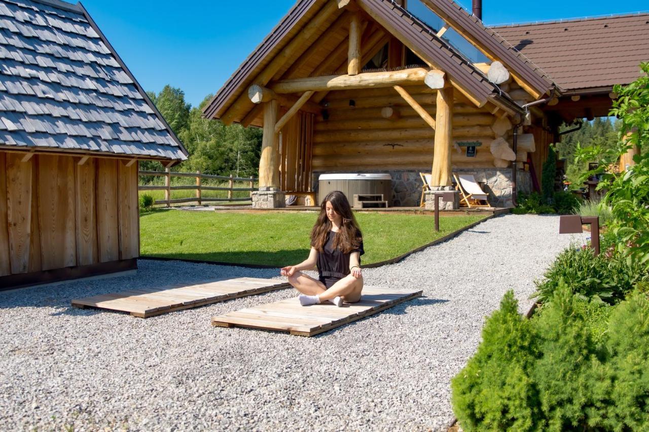 Kraljica Sume - Divjake Log Home Hlevci Esterno foto