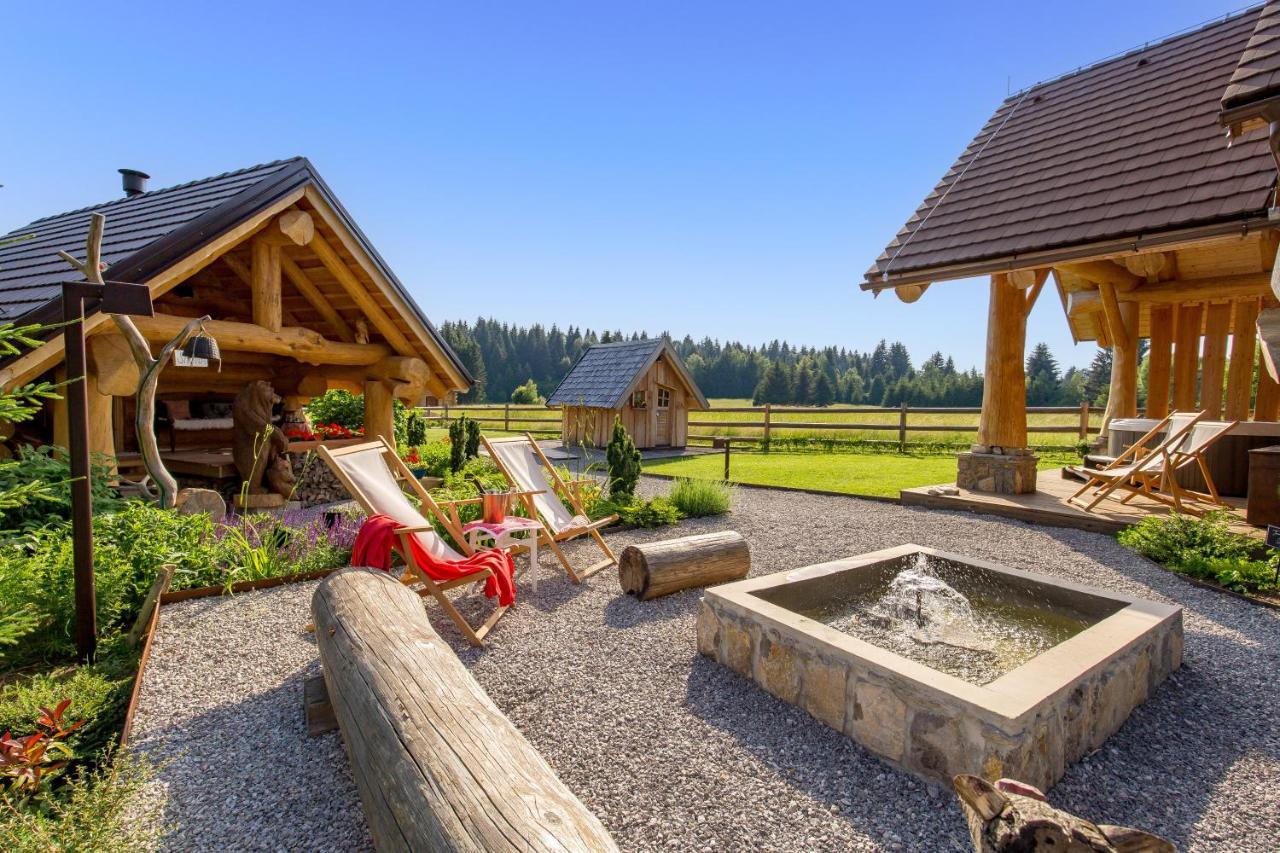 Kraljica Sume - Divjake Log Home Hlevci Esterno foto